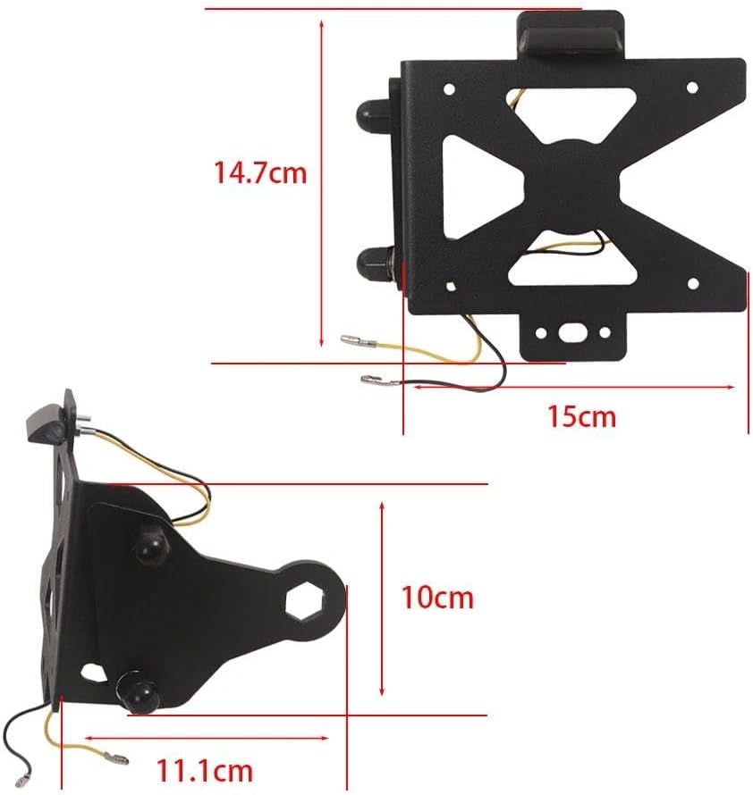 KHQEZ(小さな店) 用 B&MW 用 K100 用 オートバイ ナンバープレート